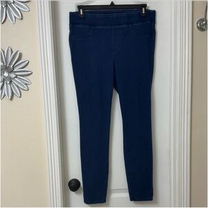 Old Navy Rockstar 24/7  Jeggings Blue Pull On Size 14